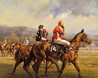 At the Start art print by Graham Isom