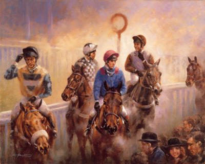 The End of the Race art print by Graham Isom