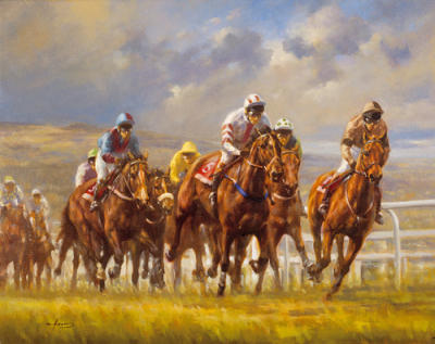 Turning for Home art print by Graham Isom