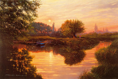 Evening Rendezvous art print by Graham Petley