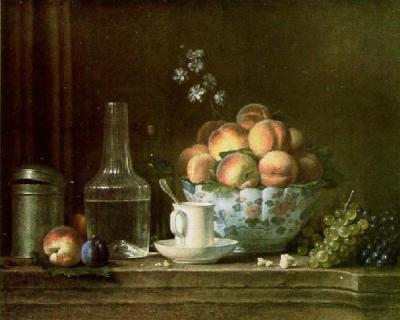 Still Life c.1765 art print by Henri-Horace Roland De La Porte