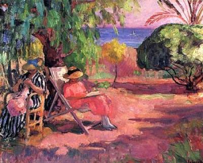 Summer Shade art print by Henri Lebasque