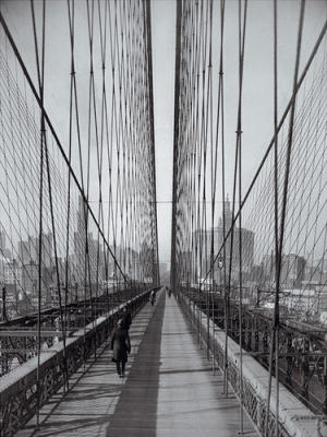 The Brooklyn Bridge, Sunday pm