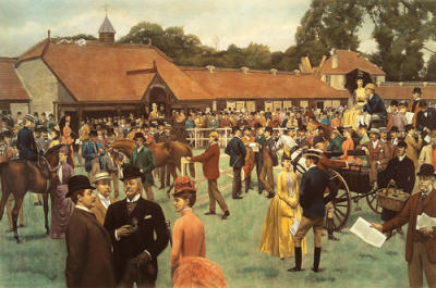 Tattersall's art print by Isaac Cullin