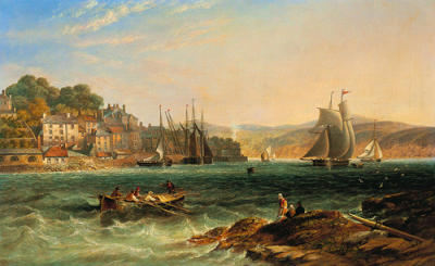 Rough Seas art print by James Wilson Carmichael