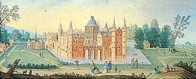 The Moat at Esmond art print by Jan Van Der Hecke