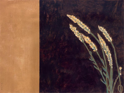Golden Beauty I art print by Jennifer Hollack