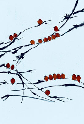 Bamboo Chorus art print by Jenny Tsang