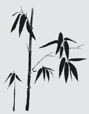 Bamboo I art print by Jenny Tsang