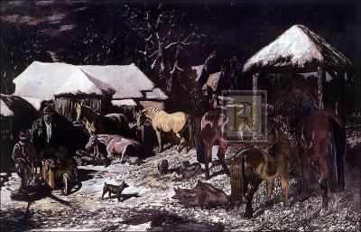 Night art print by John Frederick Herring