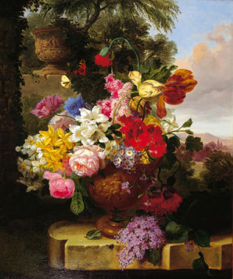 Stately Garden II art print by John Wainwright