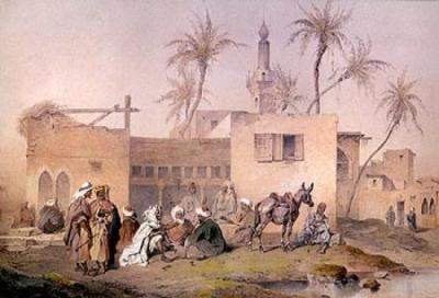 Middle East Views IV art print by Jozsef Heicke