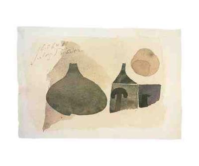 16.1.64 N art print by Julius Bissier