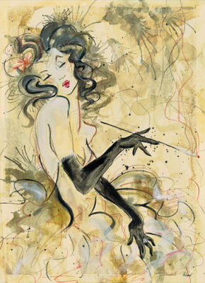 Caprice VI art print by Karen Dupr�