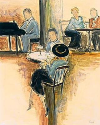Easy Listening I art print by Karen Dupr�