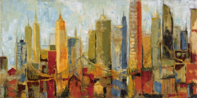 Metro Heights art print by Karen Dupr�