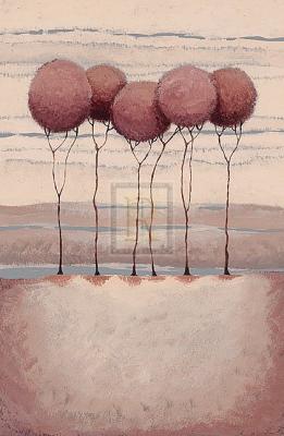 Dusky Landscape VI art print by Kate Mawdsley