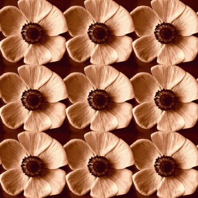 Poppyfield art print by Katja Marzahn