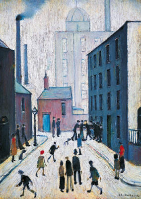 Industrial Scene, 1953 art print by LS Lowry