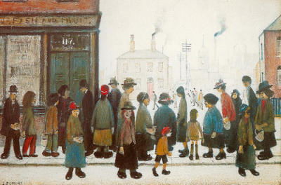 Waiting for the Shops to Open