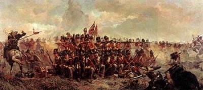 Quatre Bras, 1815 art print by Lady Elizabeth Butler