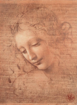 Testa di Faniciulla Detta art print by Leonardo da Vinci