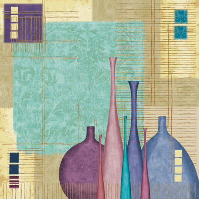 Raku II art print by Linda Wood