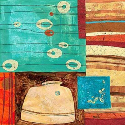 Drift Lines III art print by Liz Myhill
