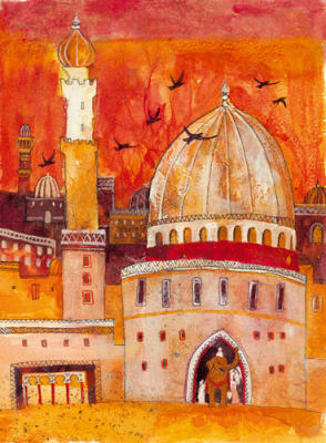 The Dawn art print by Liz Myhill
