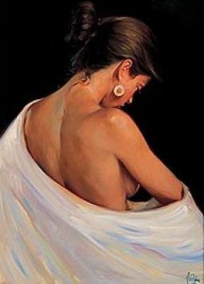 The Robe art print by Lluis Ribas
