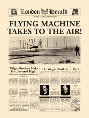 Flying Machine Takes to the Air