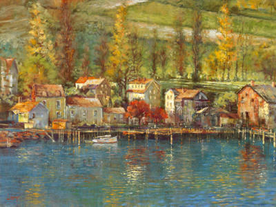 Champlain art print by Longo