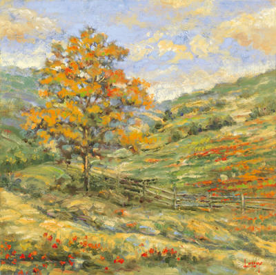 Pastureland II art print by Longo