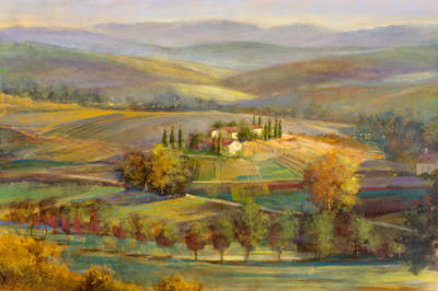 Tranquil Tuscany art print by Longo