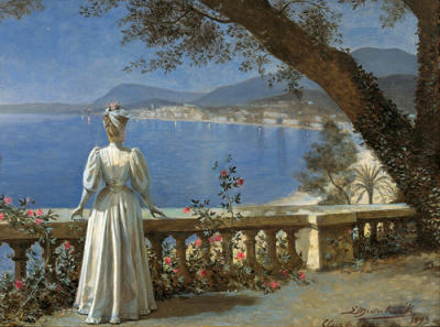 Clair de la Lune art print by Louis Maeterlinck