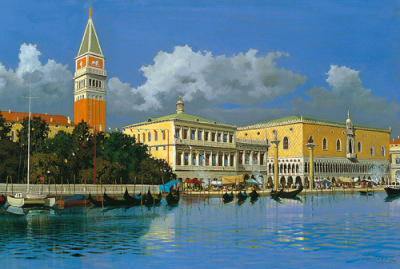 The Grand Canal, Venice art print by Lucio Sollazzi