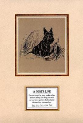 Dog's Life II art print by Mac (Lucy Dawson)