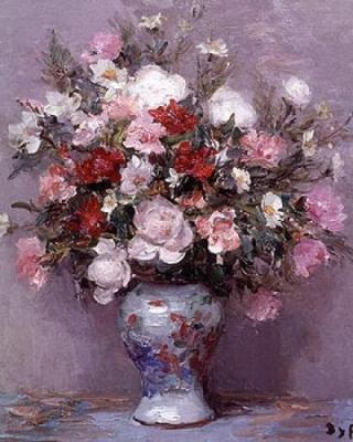 Fleurs II art print by Marcel Dyf