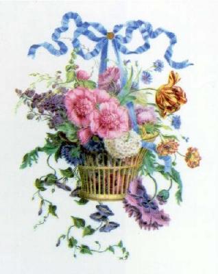 Madam Du Barry's Flowers II art print by Martin Carlin