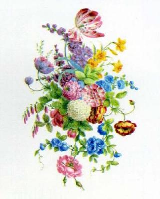 Madam Du Barry's Flowers IV art print by Martin Carlin