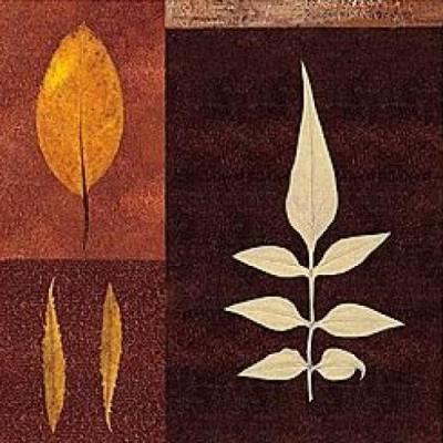 Amber Leaves II art print by Max Carter