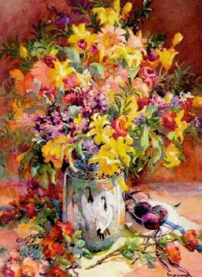 Celebration Of Color art print by Nancy Lund