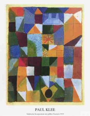 Staedtische Komposition art print by Paul Klee