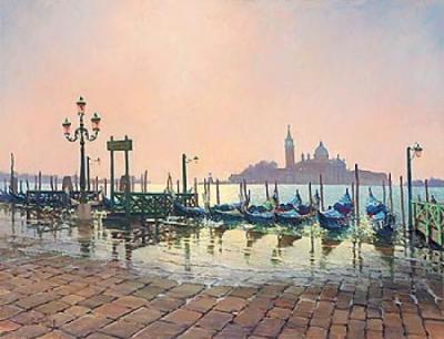 Early morning from St. Marks art print by Peter Curling