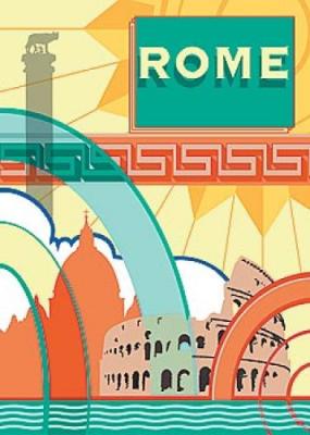 Rome art print by Peter Kelly