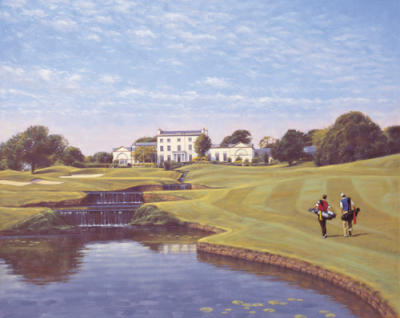 Druids Glen, 18th - co. Wicklow art print by Peter Munro
