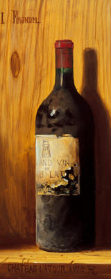 Chateau Latour, 1978 art print by Raymond Campbell