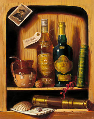 Jameson Gold art print by Raymond Campbell