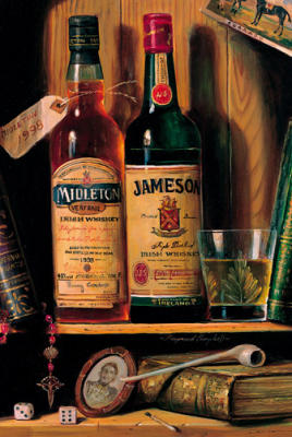 Jameson Irish Whiskey art print by Raymond Campbell