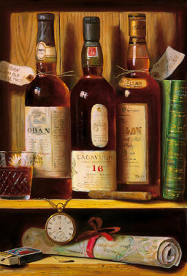 Malt Whisky art print by Raymond Campbell